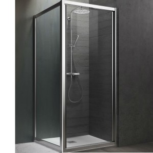 ARBLU VEGA NOUVEAU ANGLE 1 PORTE À BATTANT + CÔTÉ FIXE
