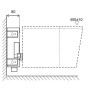 OLI OLI74 BIDET SIMFLEX (structure pour bidet suspendu)