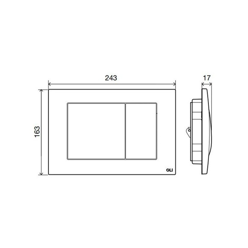 Ressort De Plaque Poussoir Geberit Pour Mécanisme De Chasse D'Eau (AP + UP) - Référence 813.514.00.1