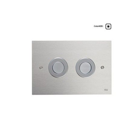 OLI PLAQUE DE COMMANDE PNEUMATIQUE SATINÉE
