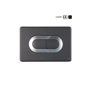 OLI PLAQUE SALINE À ACTIONNEMENT PNEUMATIQUE NOIRE SOFT-TOUCH
