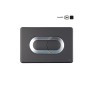 OLI PLAQUE SALINE À ACTIONNEMENT PNEUMATIQUE NOIRE SOFT-TOUCH