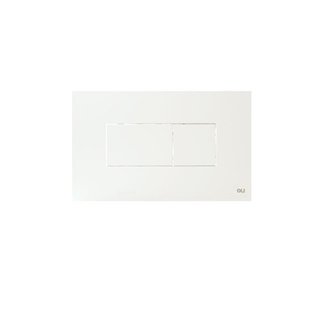 OLI PLAQUE KARISMA À ACTIONNEMENT PNEUMATIQUE BLANCHE