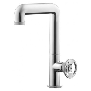 IB RUBINETTERIE ROBINET BOLD ROND MÊLAGE LAVABO HAUT C/VIDANGE CLIK CLAK
