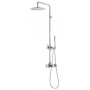 IB RUBINETTERIE COLONNE DE DOUCHE THERMOSTATIQUE RONDE BOLD AVEC KIT DE DOUCHE