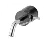 IB RUBINETTERIE MARMO ROBINET DE LAVABO MURAL MONO TROU NOIR