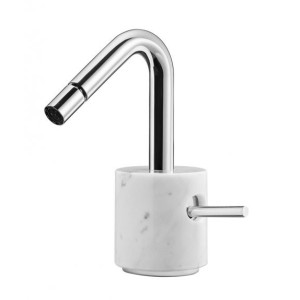 IB RUBINETTERIE MARMO MITIGEUR BIDET TROIS COMPLET AVEC ÉVACUATION CLIK CLAK
