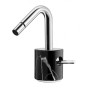 IB RUBINETTERIE MARMO MITIGEUR BIDET TROIS COMPLÈTE AVEC DÉCHARGE CLIK CLAK NOIR