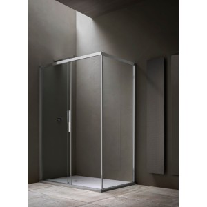ARBLU SIRIO ANGLE 1 PORTE COULISSANTE + 1 CÔTÉ FIXE