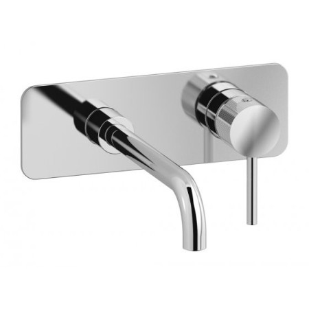 IB RUBINETTERIE INDUSTRIE MITIGEUR LAVABO MURAL AVEC VIDANGE CLIK CLAK