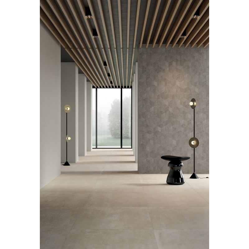 B&W LISTELLO SFALSATO BLACK HIGH-GLOSSY 21X40 FLORIM - FLOOR GRES