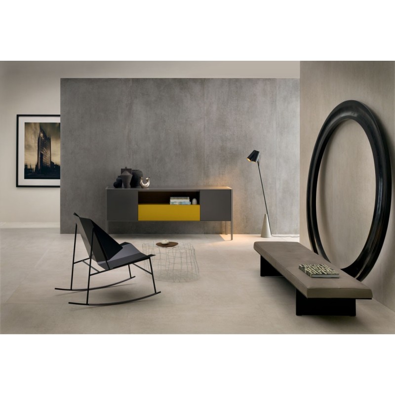 FLORIMCERIM ROCK SALT DANISH SMOKE LUCIDO 120X120 Sp.6mm Fisso...