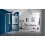 ARBLU PERSEO ANGLE 1 PORTE COULISSANTE + 1 CÔTÉ FIXE