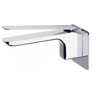 IB RUBINETTERIE K2 MITIGEUR LAVABO MURAL COMPLET AVEC ÉVACUATION AUTOMATIQUE