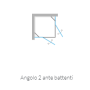 ARBLU HUIT ANGLES 2 BATANTS