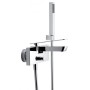 IB RUBINETTERIE K3 MITIGEUR DE BAIGNOIRE MURAL AVEC KIT DE DOUCHE