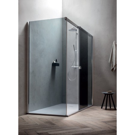 ARBLU HUIT ANGLE PORTE COULISSANTE + CÔTÉ FIXE