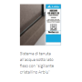 ARBLU DEDALO ANGLE 2 BATTANTS