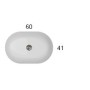 GLOBO T-EDGE LAVABO 60X40 À POSER