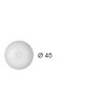 GLOBO T-EDGE LAVABO ROND Ø 45 À POSER