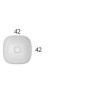 GLOBO T-EDGE LAVABO 42X42 À POSER