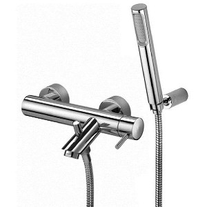 PAFFONI ROBINET DE BAIGNOIRE EXTERNE AVEC KIT DE DOUCHE ARTICULÉ