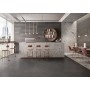 IMPRONTE ITALGRANITI GRAIN ARGENT FONCÉ NAT 60X60
