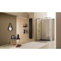 ARBLU MERCURIO ANGLE 1 PORTE COULISSANTE + 1 FIXE