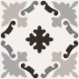 SANT'AGOSTINO CERAMICHE PATCHWORK B&W 03 20X20