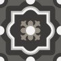 SANT'AGOSTINO CERAMICHE PATCHWORK B&W 04 20X20