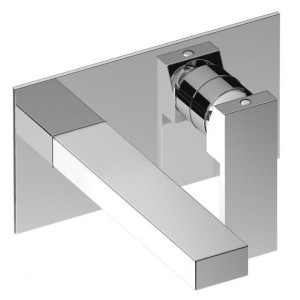 IB RUBINETTERIE ROBINET DE LAVABO MURAL - BEC 172 MM