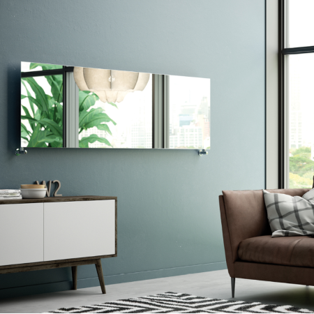 CORDIVARI DESIGN CADRE INOX BRILLANT HORIZONTAL