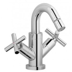 IB RUBINETTERIE WOW ROBINET BIDET MONOFORO COMPLET AVEC ÉVACUATION