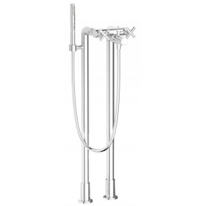 IB RUBINETTERIE WOW MITIGEUR DE BAIGNOIRE SUR PIED AVEC KIT DE DOUCHE