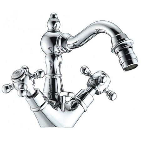 IB RUBINETTERIE HERMES MITIGEUR BIDET COMPLET AVEC ÉVACUATION