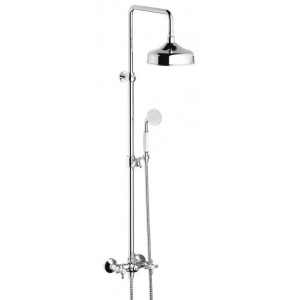 IB RUBINETTERIE HERMES COLONNE DE DOUCHE AVEC PULVERISATEUR ET KIT DE DOUCHE