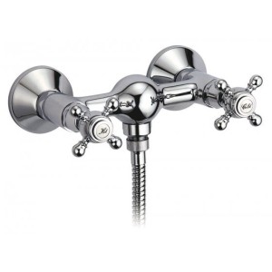 IB RUBINETTERIE HERMES MITIGEUR DE DOUCHE MURAL COMPLÈT AVEC KIT DE DOUCHE