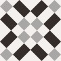 SANT'AGOSTINO CERAMICHE PATCHWORK B&W MIX 20X20