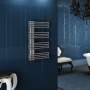 CORDIVARI DESIGN KELLY RADIATEUR ÉCUSSON EN ACIER INOXYDABLE BRILLANT