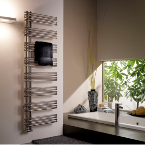 CORDIVARI DESIGN KELLY RADIATEUR ÉCUSSON EN ACIER INOXYDABLE BRILLANT