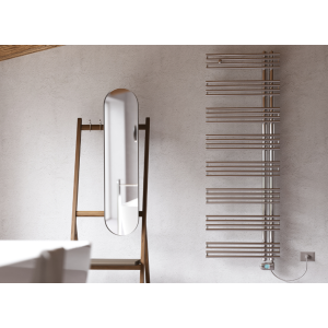 CORDIVARI DESIGN KELLY SÉCHES SERVIETTES ÉLECTRIQUES INOX BRILLANT