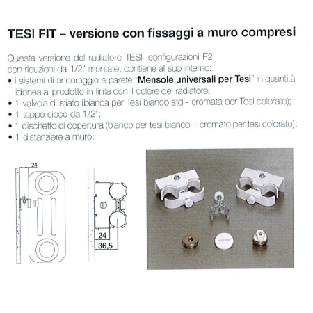 IRSAP TESI FIT FIXATIONS MURALES