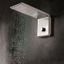 BOSSINI SYNCRO RAIN 3 JETS LUMIÈRES RGB CHROMOTHÉRAPIE 45X20 CM