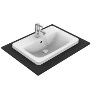 IDEAL STANDARD CONNECT - LAVABO 580 MM À ENCASTRER EN SURFACE