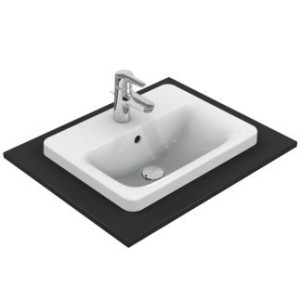 IDEAL STANDARD CONNECT - LAVABO 500 MM À ENCASTRER EN SURFACE