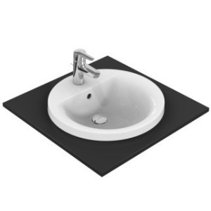 IDEAL STANDARD CONNECT - LAVABO 480 MM À ENCASTRER SUR PLATFORME