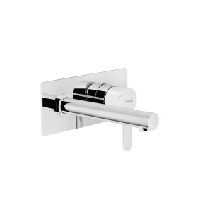 NOBILI ABC MITIGEUR LAVABO MURAL L. 15 CM AVEC PLAQUE