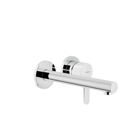 NOBILI ABC ROBINET DE LAVABO MURAL LONGUEUR DE BEC 20 CM - SANS PLAQUE