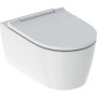 GEBERIT UN WC SUSPENDU TURBOFLUSH AVEC ABATTANT SOFT CLOSE