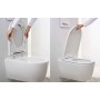 GEBERIT UN WC SUSPENDU TURBOFLUSH AVEC ABATTANT SOFT CLOSE